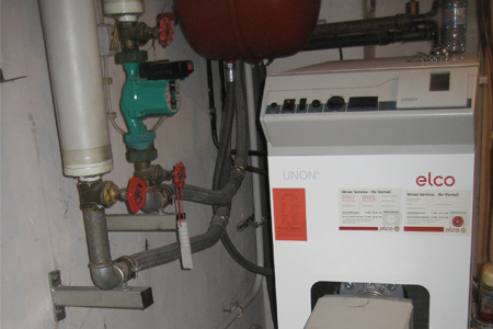 Heizgeräte mit Speicher und Installation photo